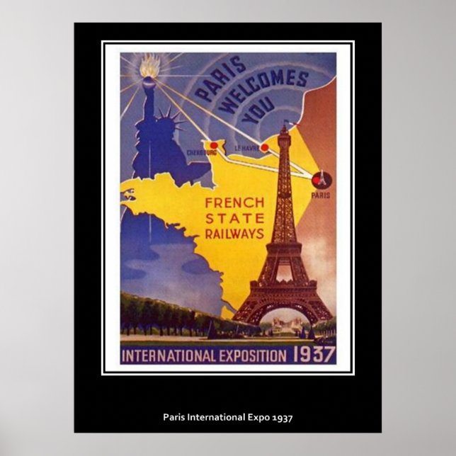 Vintage Paris Poster (Framsidan)