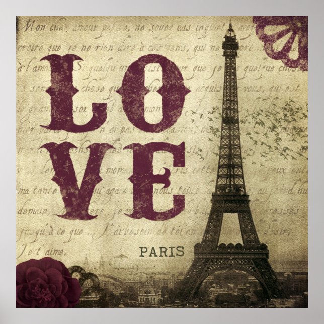 Vintage Paris Poster (Framsidan)