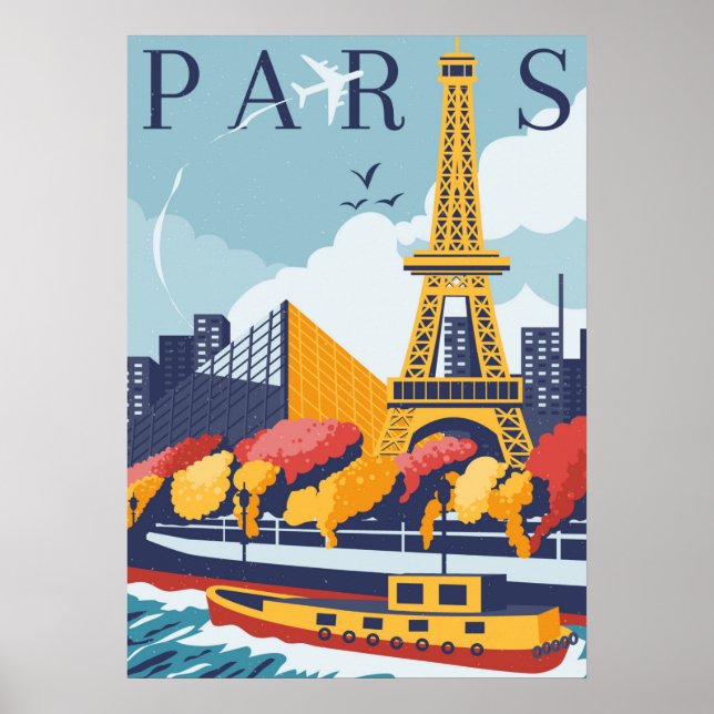 Vintage Paris Poster (Framsidan)