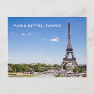 Vintage Paris Resor Turism Vykort