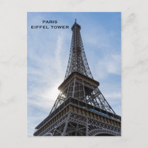 Vintage Paris Resor Turism Vykort