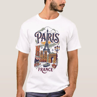 Vintage Paris Tee Herr T-Shirts