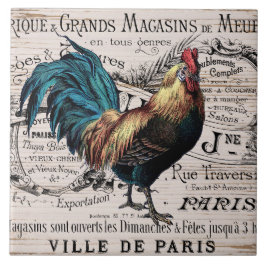 Vintage Paris tupp hemdekokerpanel Kakelplatta