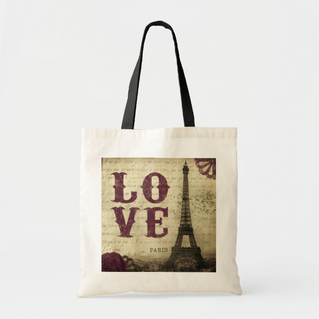 Vintage Paris Tygkasse (Framsidan)