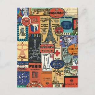 Vintage Paris Vykort