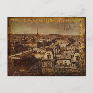 Vintage Paris vykort
