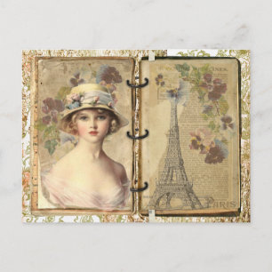 Vintage Paris Vykort