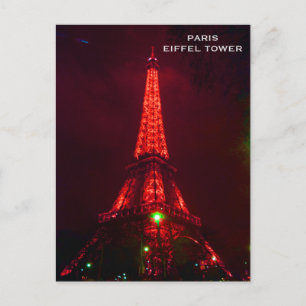 Vintage Parisreseturism Vykort