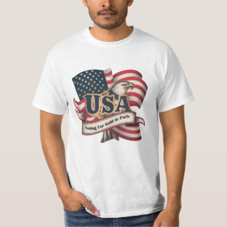 Vintage Parissommarolympiaden T-shirt