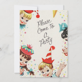 Vintage Party Inbjudan