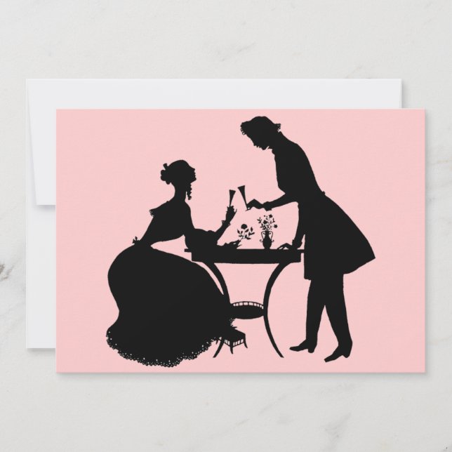 Vintage Party Inbjudningar (Framsida)