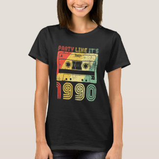 Vintage Party som 1990 års Retro 90-tal Party Outf T Shirt