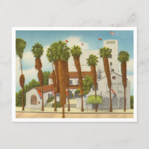 Vintage Pasadena Playhouse California 1940s Vykort