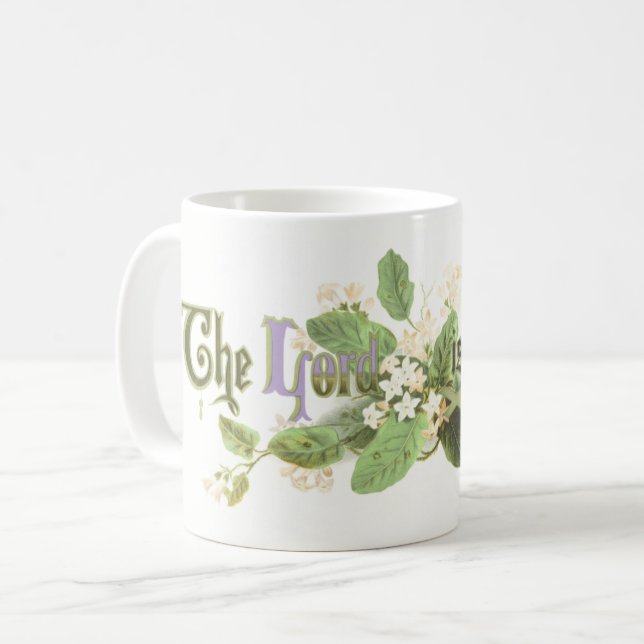 vintage Påsk Art Kaffemugg (Framsida vänster)