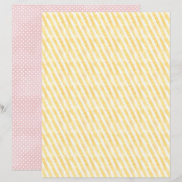 Vintage Påsk Bakgrund Scrapbook Papper