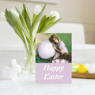 vintage påsk cutie helg vykort