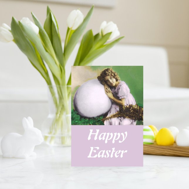 vintage påsk cutie helg vykort (Skapare uppladdad)