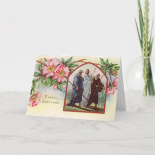 Vintage Påsk Hälsning Helgkort