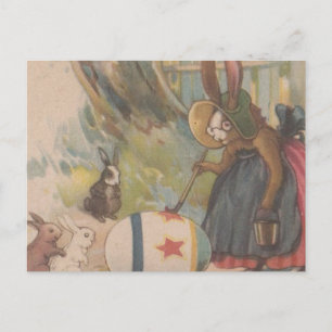 Vintage Påsk Helg Vykort