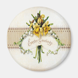 Vintage Påsk Magnet