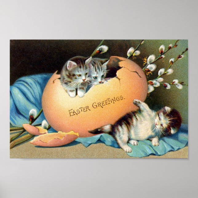 Vintage Påsk Poster (Framsidan)