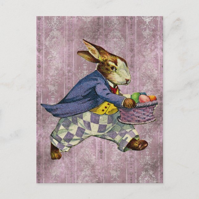 Vintage Påsk Vykort (Framsida)