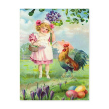 Vintage Påsk vykort