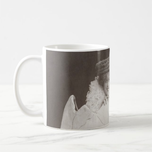 Vintage Påskägg Dam Kaffemugg (Vänster)