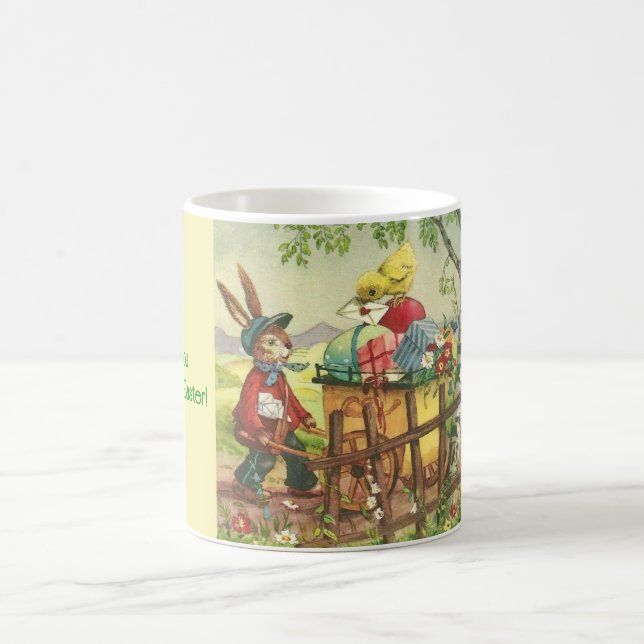 Vintage Påskharen Leverans Mugg (Center)