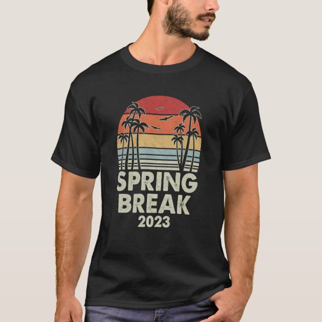 Vintage Påsklov 2023 Retro Matching Group T Shirt (Framsida)