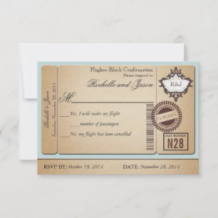 Vintage Pass RSVP OSA Kort