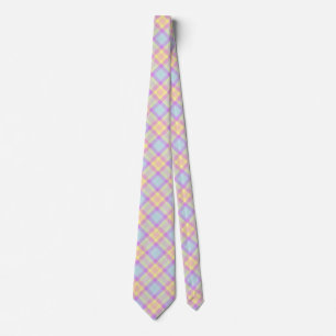 Vintage Pastel Checkated Play Mönster Rosa Blue Slips