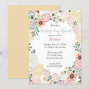 Vintage Pastel Flower WAN Party mall