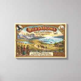 Vintage Patagonia-resposter Utforskningseran Canvastryck