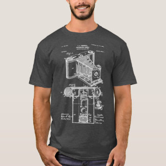 Vintage Patent Print 1902 Camera  T Shirt