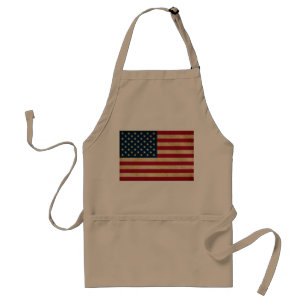 Vintage Patriotic American Flagga Förkläde