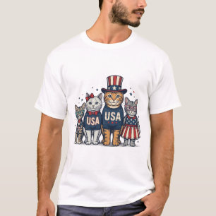 Vintage Patriotisk Solros Kärlek Skjorta Design_1 T Shirt
