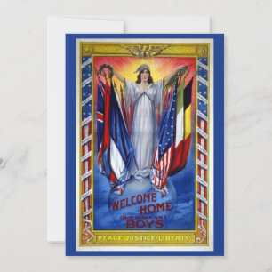 Vintage patriotiska Amerika, fred rättvisa frihet