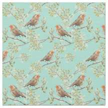 Vintage Paweed European Robin Bird Mönster