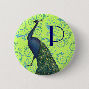 Vintage Peacock Knapp