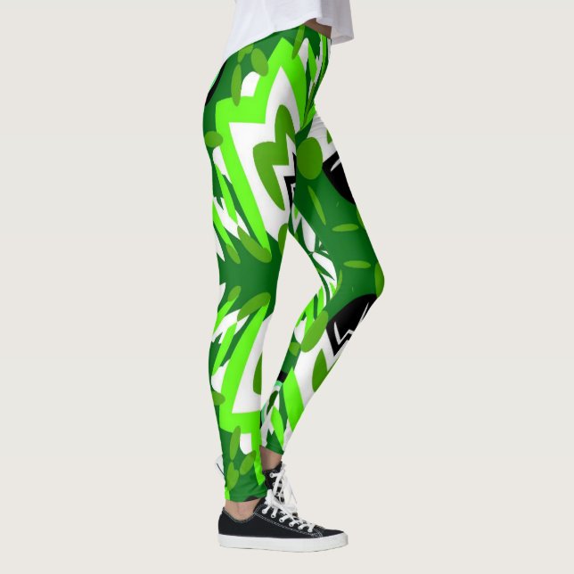 Vintage Peacock Leggings (Höger)