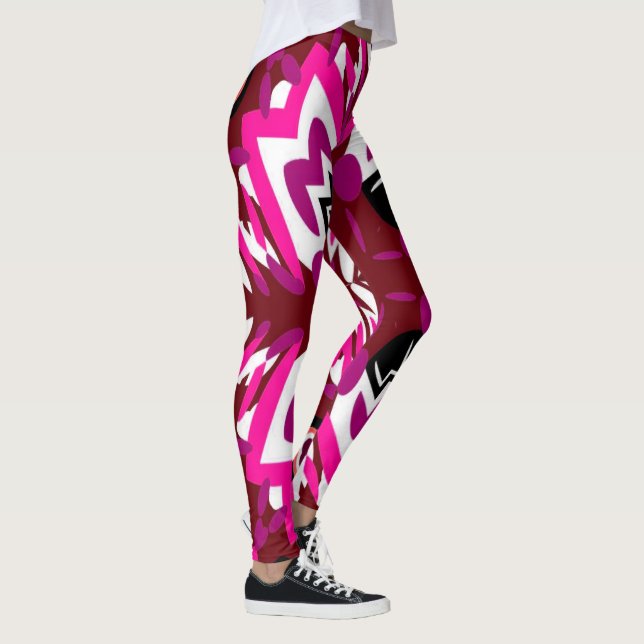 Vintage Peacock Leggings (Höger)