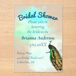 Vintage Peacock Möhippa