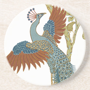 Vintage Peacock Underlägg