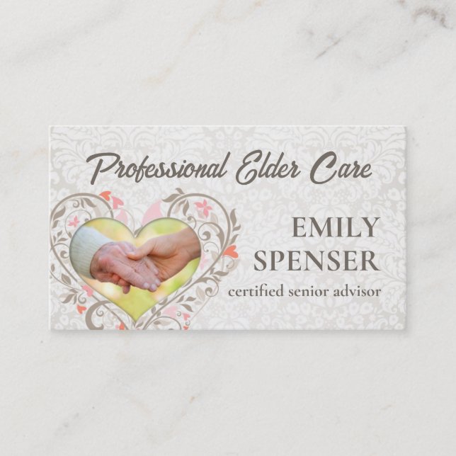 Vintage Pearl Äldre Affärskort Visitkort (Framsida)