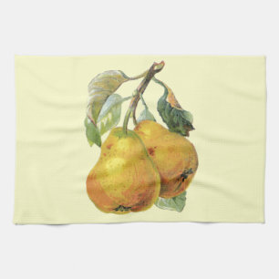 Vintage Pears - Fransk Land Home Decor Kökshandduk