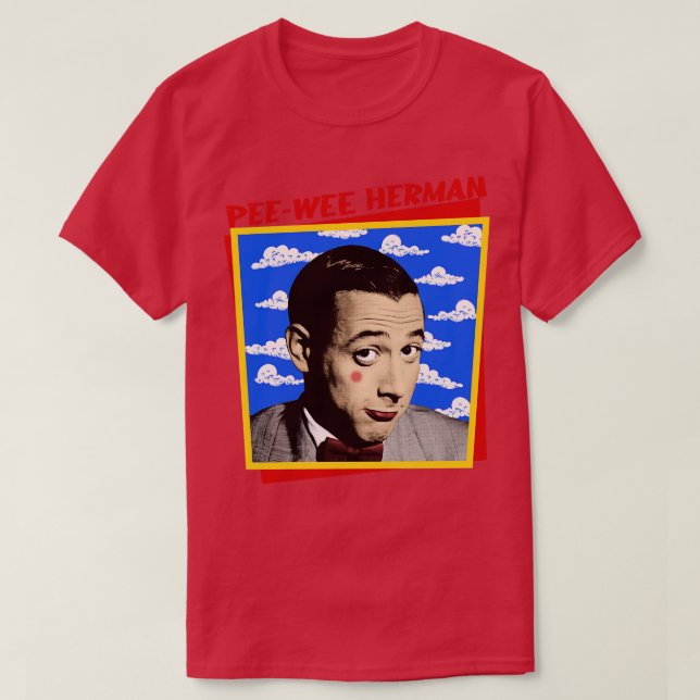 Vintage Peewee Herman T Shirt (Design framsida)