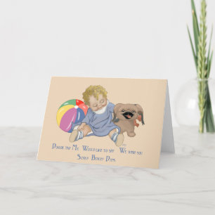 Vintage Pekingese Greeting Card Kort