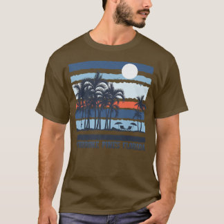 Vintage Pembroke Gräs Florida Sommarbuss 1980-tal T Shirt