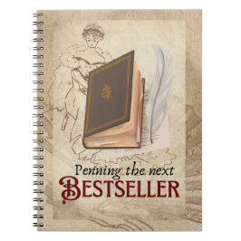 Vintage Penning Next Bestseller Notebook Girl Girl Anteckningsbok